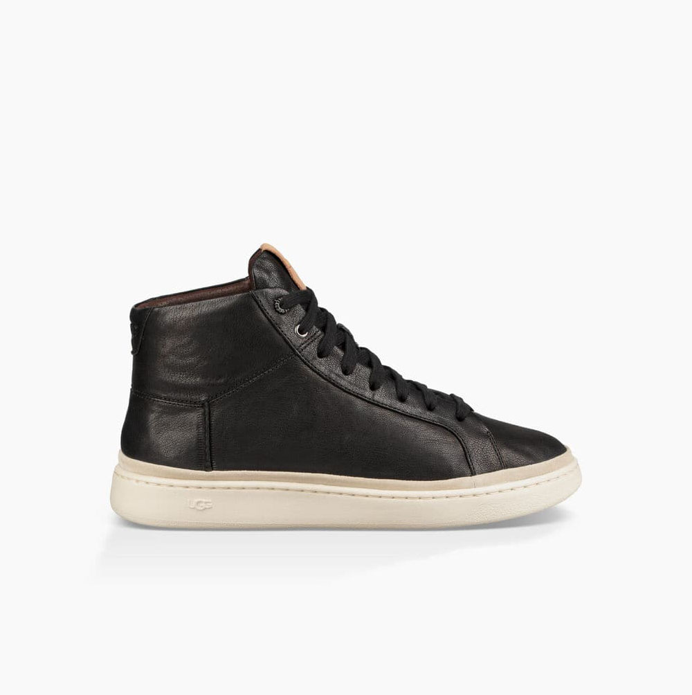 UGG Cali High Black Sneakers for Men (ZQSK68049)